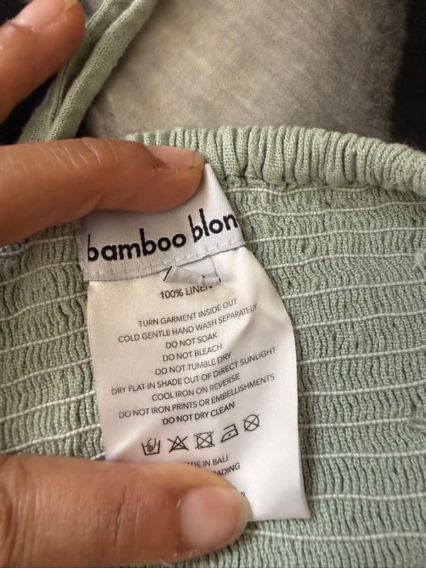 Linen Halter Top, foto 2