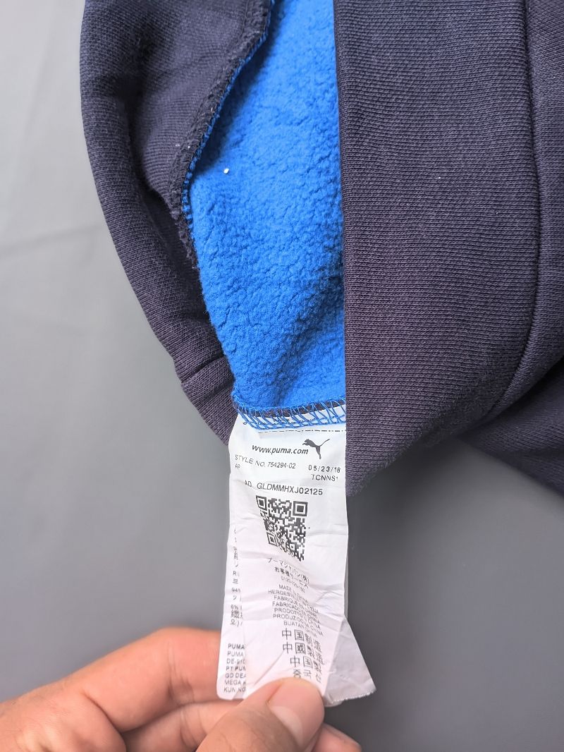 Puma Casual Sweatshirt Pria navy blue, foto 3