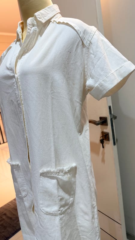 Mini dres putih, foto 3