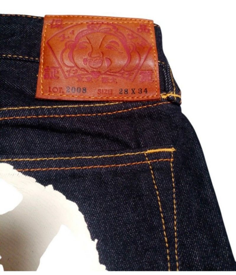 Evisu Vintage Jeans Pria navy, foto 4