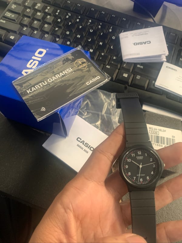 Casio Original MQ24-1B, foto 4