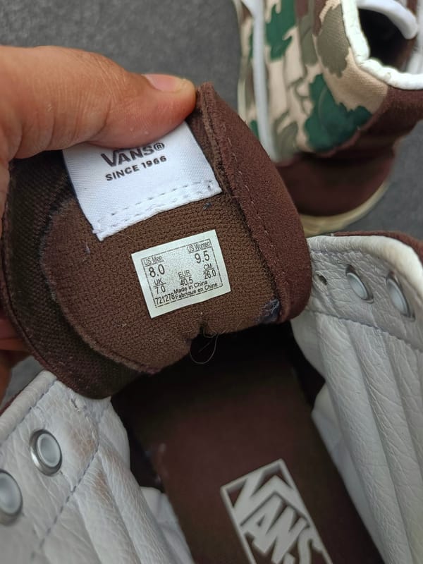 Vans Sk8-Hi 'Leaf Camo', foto 6