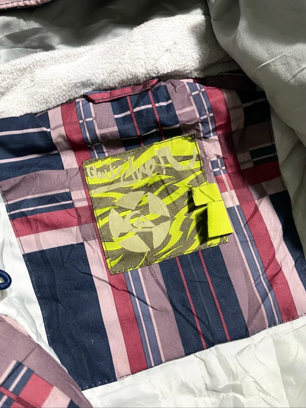 Quicksilver snowboard plaid jaket, foto 8
