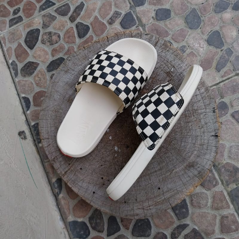 Sandal vans La costa checkerdboard slide on, foto 6