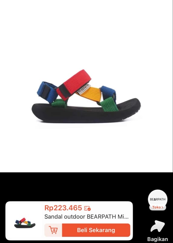 Bearpath Kids Sandal Karimata, foto 6
