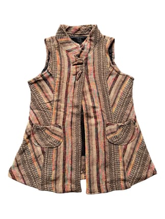 Y2k Bohemian Gipsy Blanker Vest
