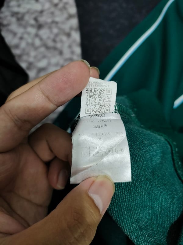 Tracktop Halfzip Fila Hijau Botol Original, foto 9