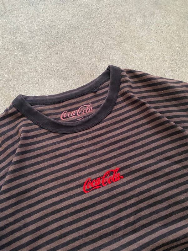Tshirt Uniqlo Striped x coca cola, foto 2