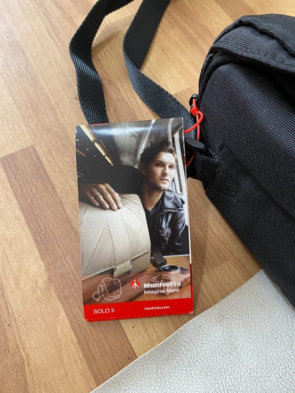 Manfrotto Solo II Camera Bag Tas Kamera BNWT, foto 4