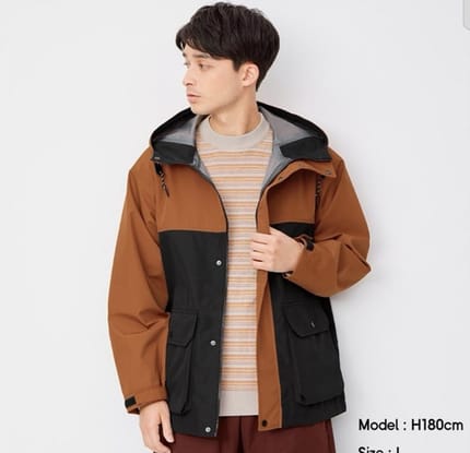 Jaket mountain parka outdoor Gu global uniqlo high waterproo