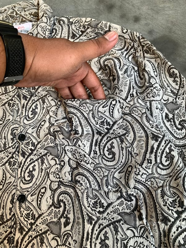 Item(s) : Vintage Levi String Paisley Allover print Longslee, foto 3