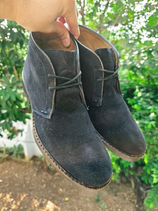 Massimo Dutti Suede Dessert Boots (PORTUGAL)