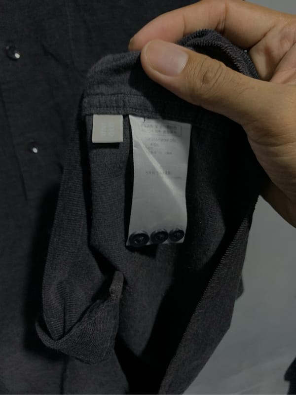 Kemeja Uniqlo Corduroy, foto 6