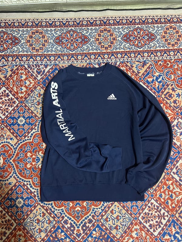 Vintage Crewneck Adidas Navy, foto 2