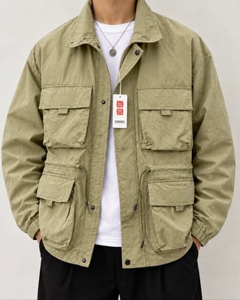 GU Uniqlo Utility Parka Jacket size XL