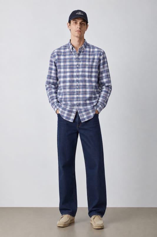 Lacoste Plaid Shirt, foto 3