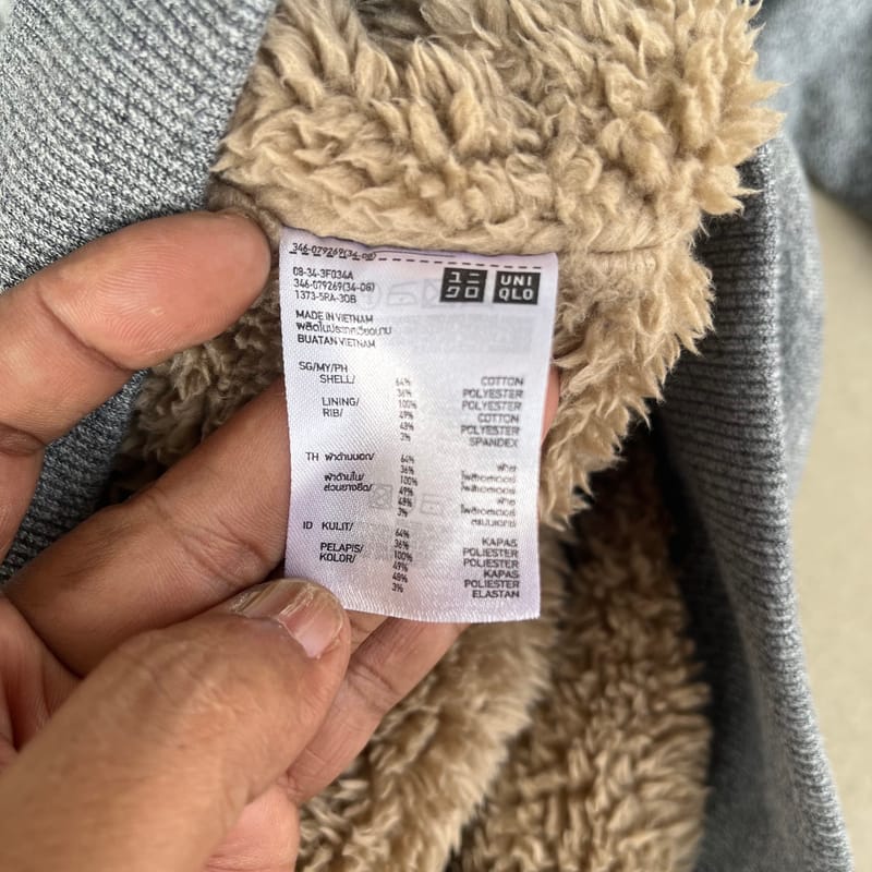 UNIQLO HOODIE ZIP, foto 7