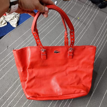 Tas Jinjing atau Totebag Lacoste Authentic