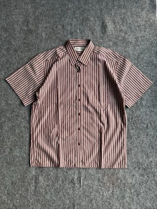 Short sleeve Striped pocket shirt