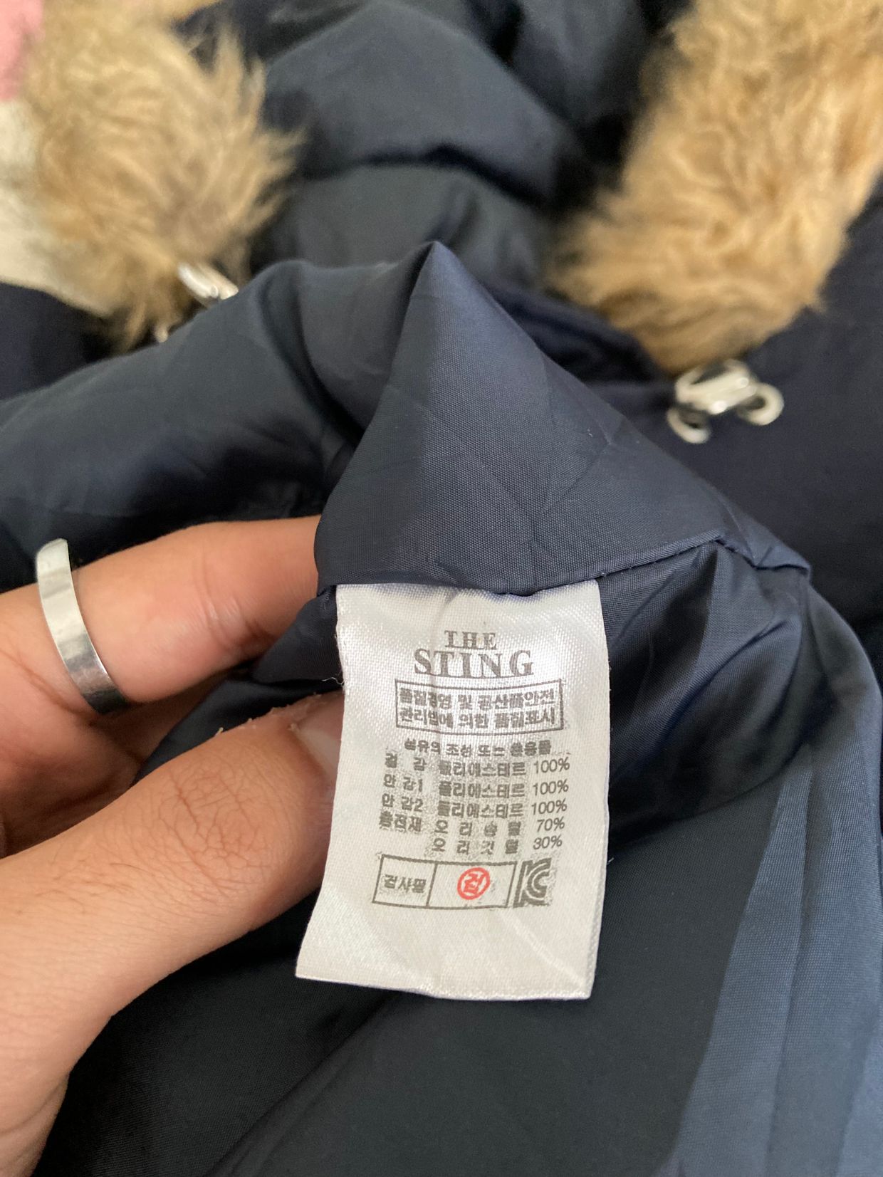 Streetwear Gorpcore Bomber jacket Pria navy, foto 3