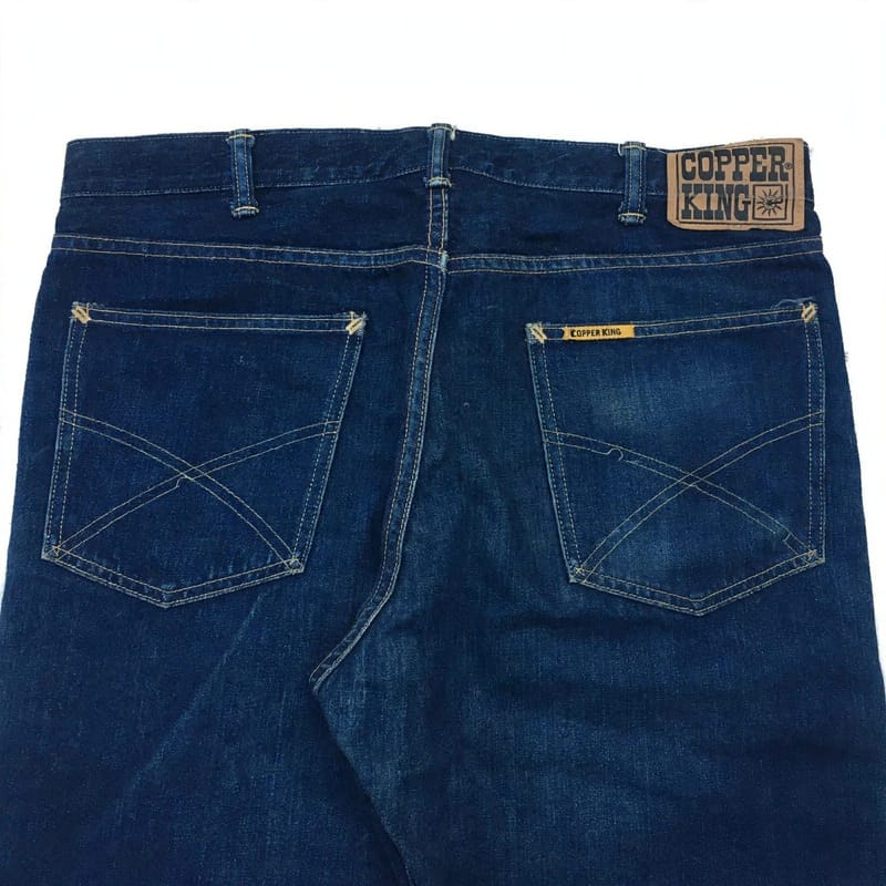 Copper King By Warehouse Half Selvedege Repro 70s Denim, foto 8