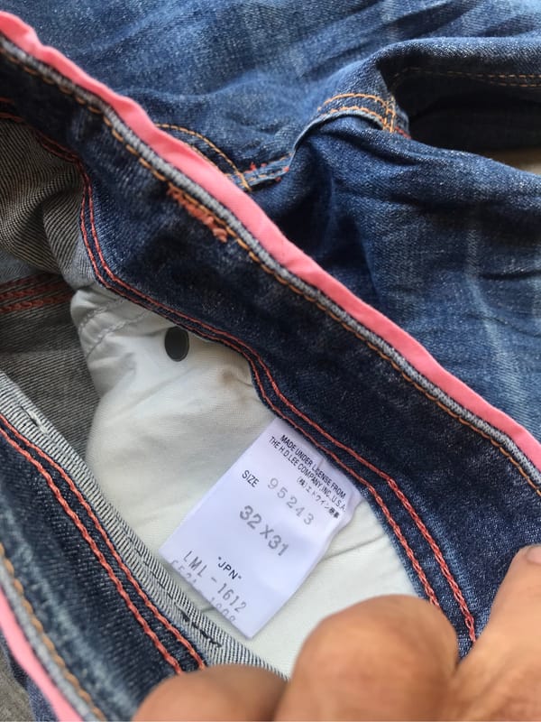 LEE lowrise bootcut jeans denim y2k, foto 8