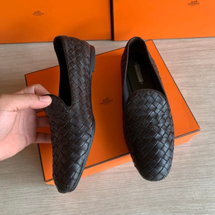 BOTTEGA VENETA FLAT WOMENS LOAFER SIZE 37