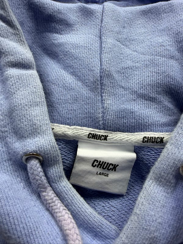 Chuck Oversize Blue Hoodie, foto 4