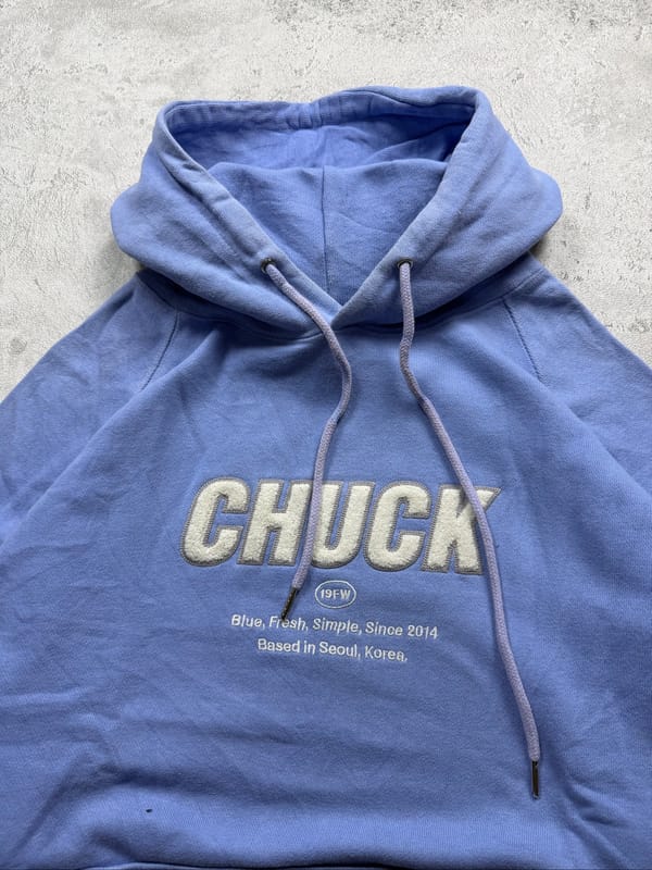 Chuck Oversize Blue Hoodie, foto 3