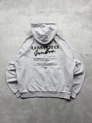 Umbro Diamond Hoodie Grey