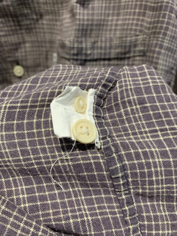Converse Plaid Linen Shirt - NET, foto 5