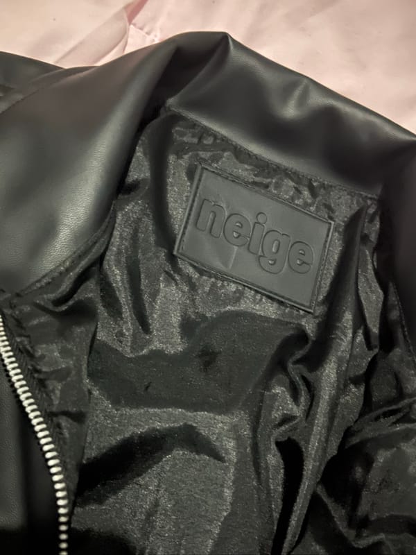 leather jacket hitam, foto 2