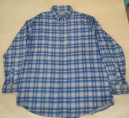 Vintage LL bean Plaid Shirt