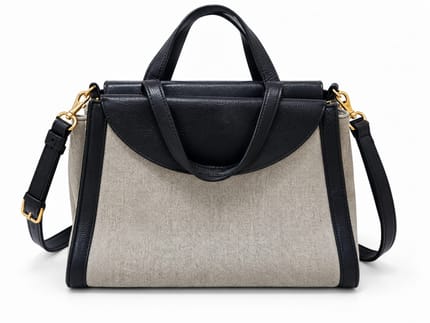Saturday by Kate Spade Original Canvas Leather Bag Large