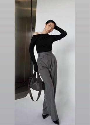 Yeona - Oro Pants Grey