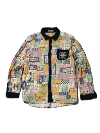 Y2K vintage rough longsleeve shirt