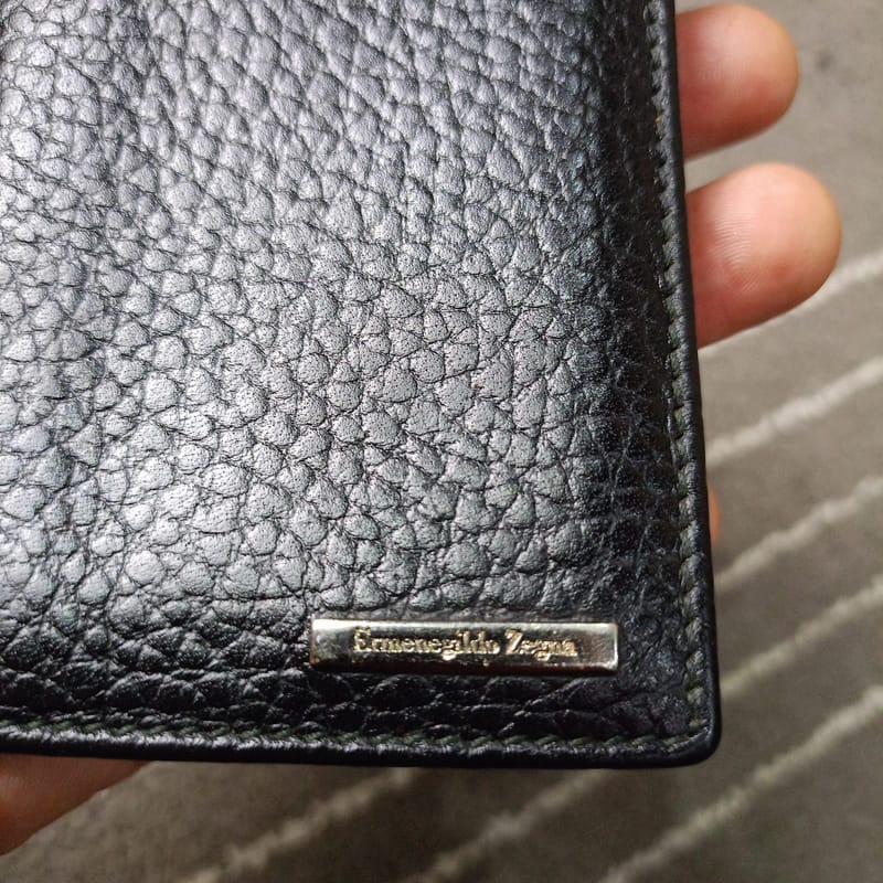 Dompet Kulit Pria Ermenegildo Zegna Authentic, foto 4