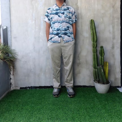 KEMEJA MOTIF BOOK KOHM