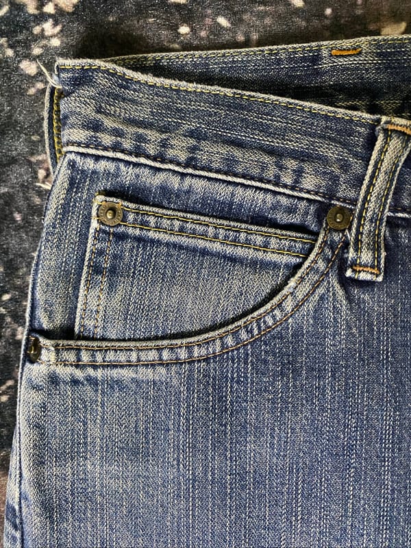 Wrangler Jeans Pants U.S.A Reguler, foto 3