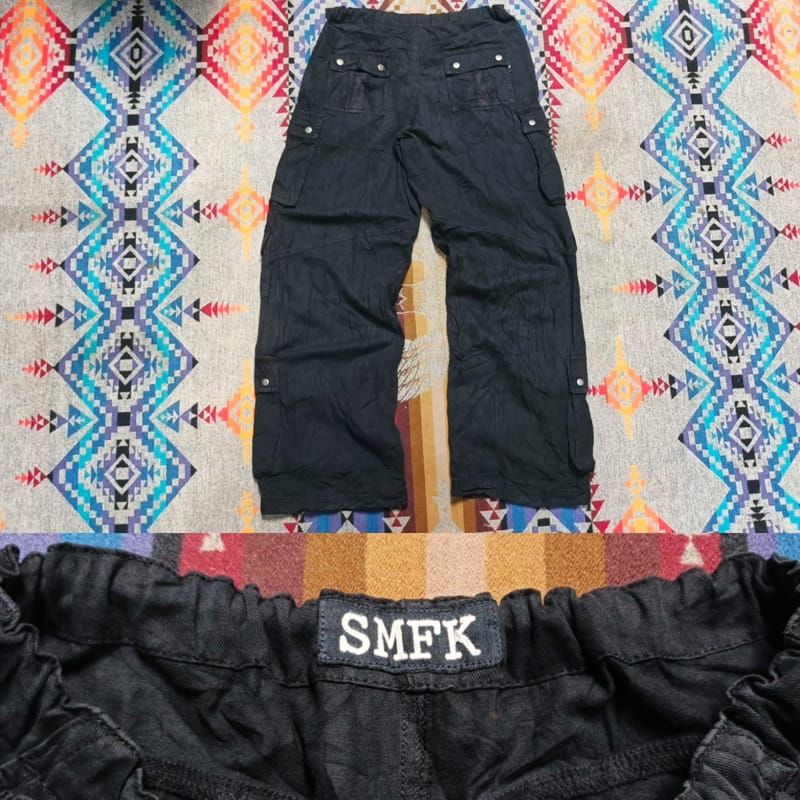 SMFK paratrooper cargo pants y2k 00s, foto 8