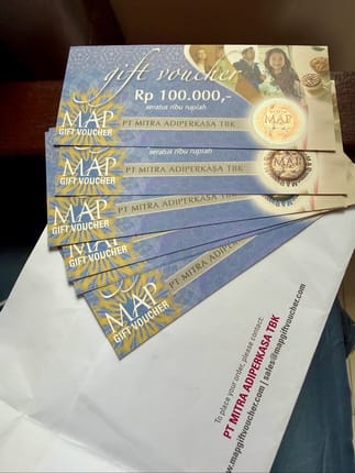 GIFT VOUCHER MAP