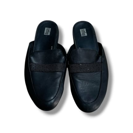 Fitflop Gracie Leather Microfibre Mules