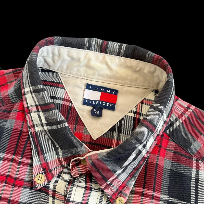Kemeja Plaid Tommy Hilfiger, foto 3