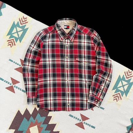 Kemeja Plaid Tommy Hilfiger