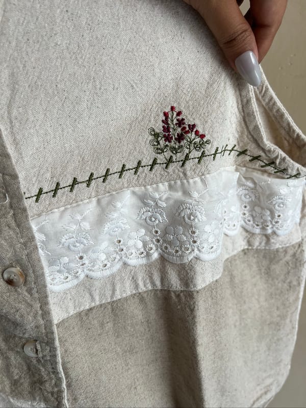 Emborided outer, foto 3