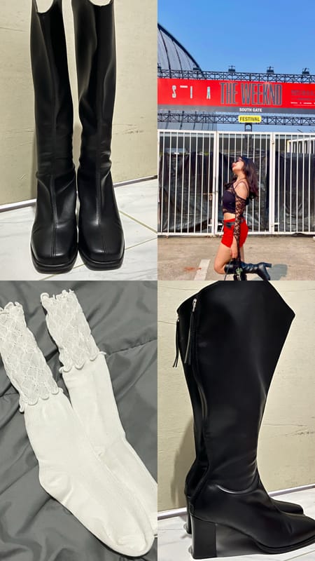long boots + Socks Boots, foto 3