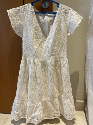 Dress putih (brand new)