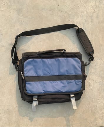 Vintage Champion Sling Bag Laptop