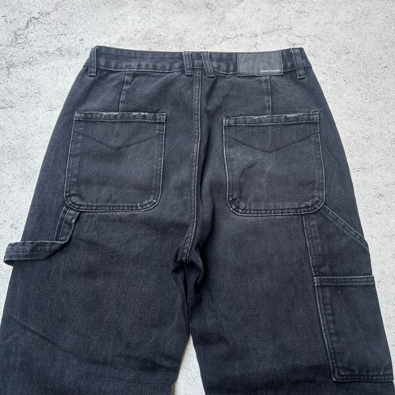 Decency Concept - Carpenter Double Knee Washed Black, foto 4