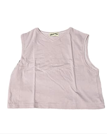 lilac crop tee by ethereal